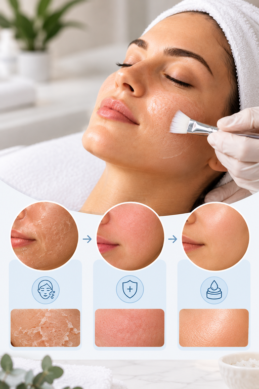 What to Expect After a Rose de Mer Peel Peeling, Recovery and Aftercare